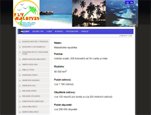 Tablet Screenshot of flymaldives.eu